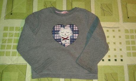 Vyteplená mikinka, 110