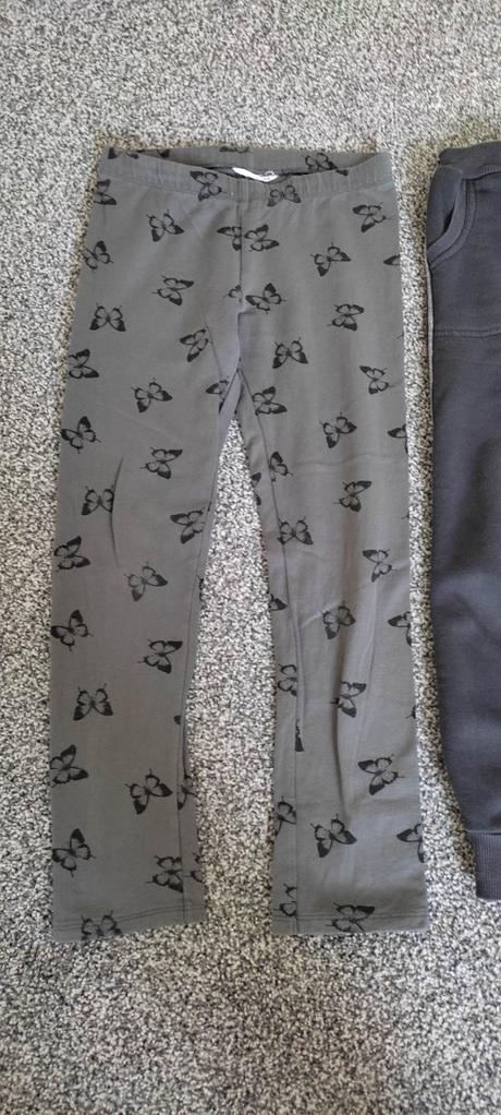 Tepláky, legíny, h&m,134