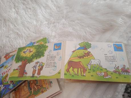 Retro knihy, detské, 