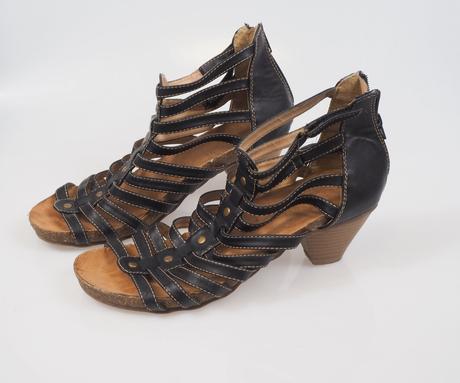 Kvalitné kožené sandále pia corsini, 41