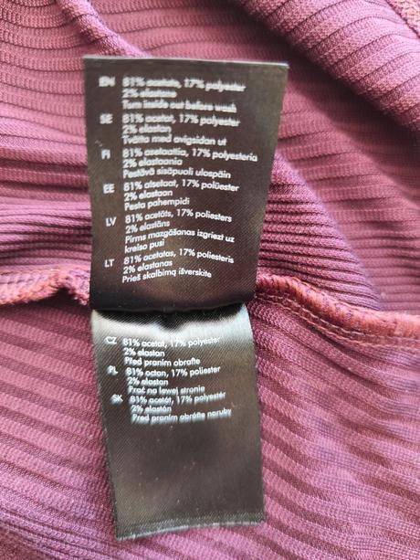 Dámske tričko so stojačikom, lindex,xl