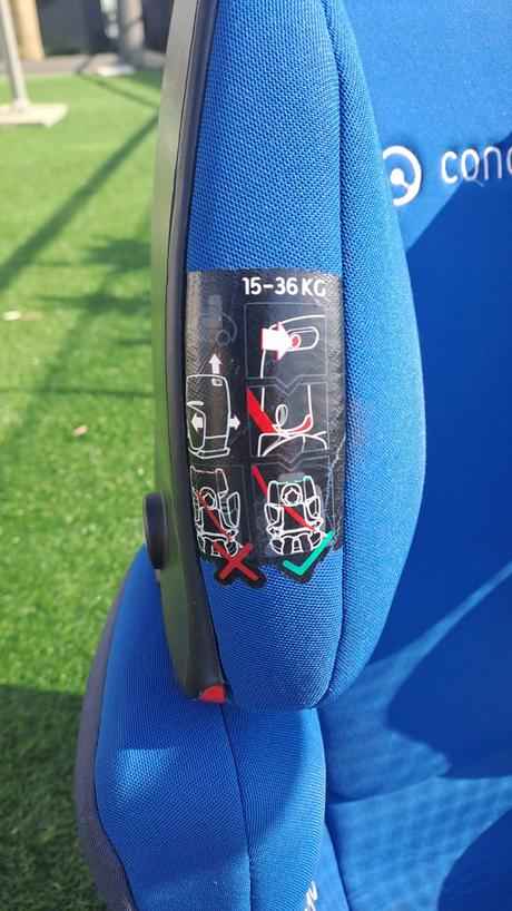 Autosedačka concord, concord