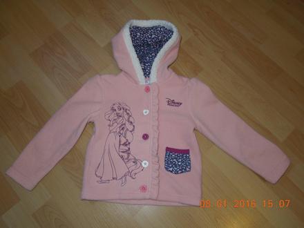 Flisový kabátik 3-4 roky, disney,104