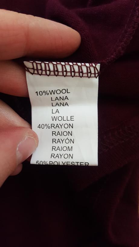 Predĺžený sveter s cvokmi, 40