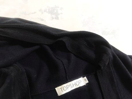 Luxusný svetrík do pása, topshop,38