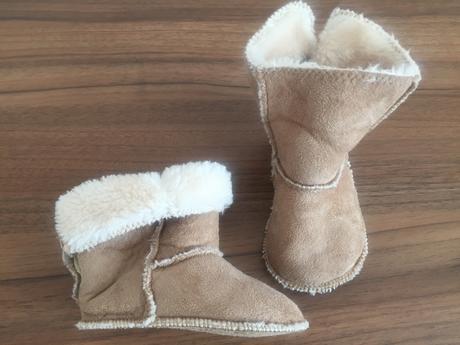 Kožušinové papučkové čižmičky, h&m,19