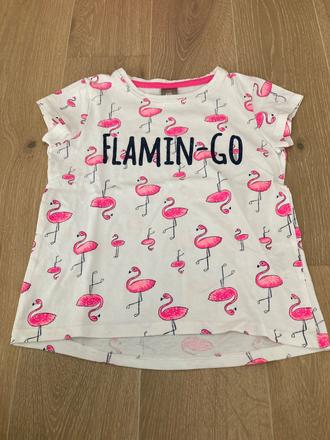 Tričko flamingo/plameniak, 116