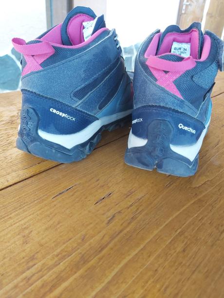 Turistycke topanky decathlon 34ky, quechua,34