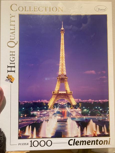 Krásne puzzle 1000 ks eifelovka eifelova veža, 