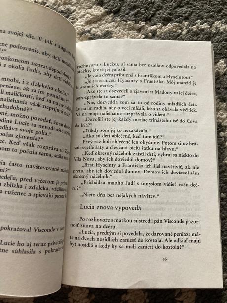 Fatima mária hovorí k svetu (1990), 