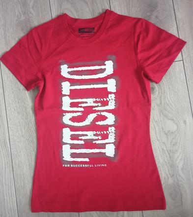 Diesel dámske tričko červené, diesel,xs