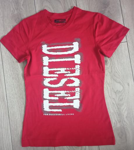 Diesel dámske tričko červené, diesel,xs