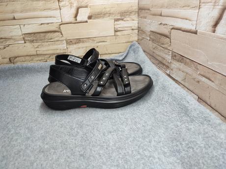 Kybun 40 1/3 - dámske kožené zdravotné sandále, 40