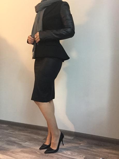 Guess by marciano čierne sako it42+ kozmetika, guess,s