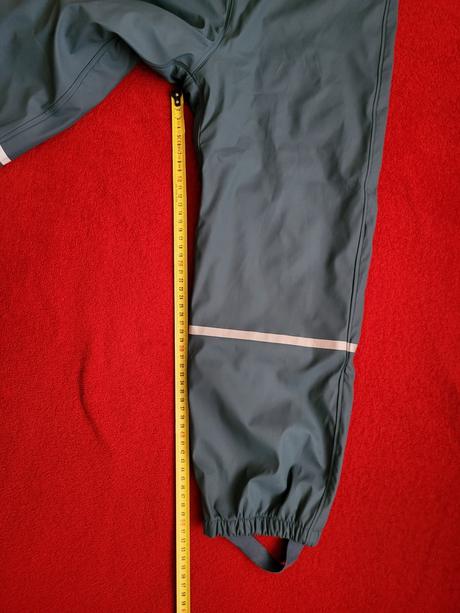 Gumené zateplené nohavice 122/128, lupilu,122