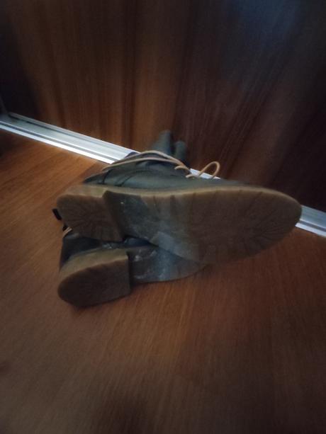 Topánky kožené na zimu, 38