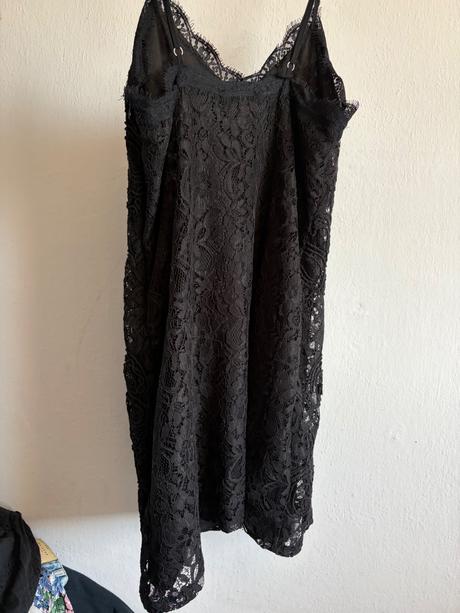 Zara cipkovane saty cipka l minisaty styl monica b, zara,l