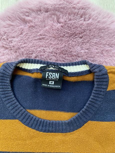 Pánsky sveter s pásikmi, new yorker,m
