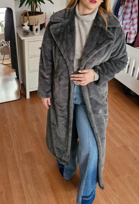 Kožuch z umelej kožušiny notre-v, l