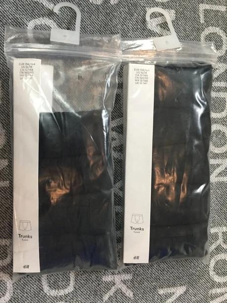 Chlapcenske boxerky 5ks balenie, h&m,158 / 164 / 170