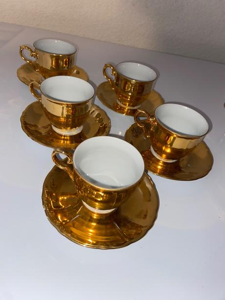 Retro set na kávu / šálky na kávu, 