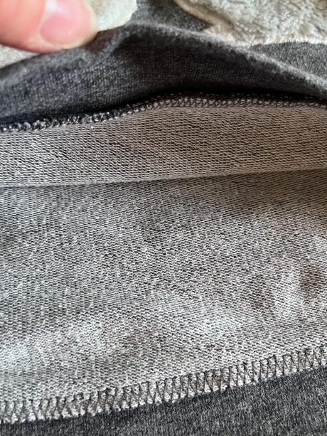 Mikinka s chlpatou aplikáciou zajačikov 122/128, h&m,122