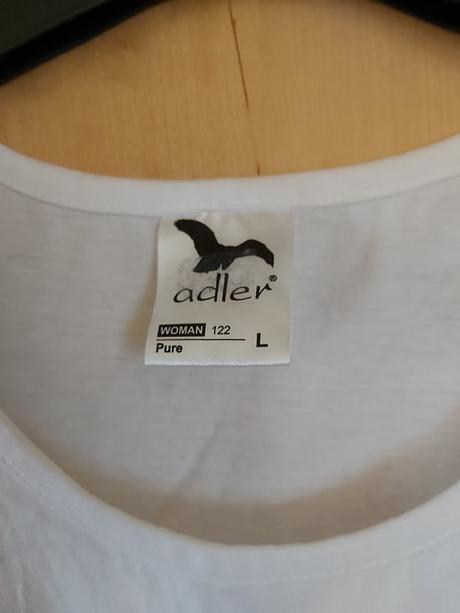 Dámske biele tričko malkia park č.l, l