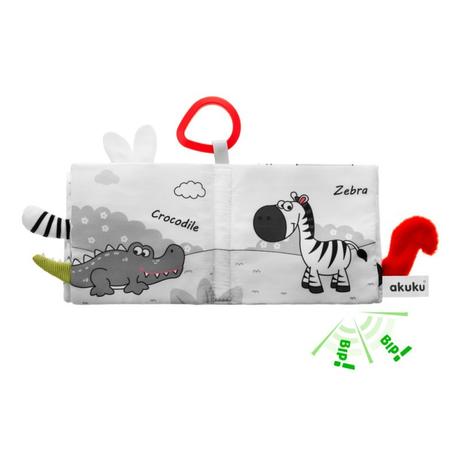 Akuku náučná kniha animal kingdom,