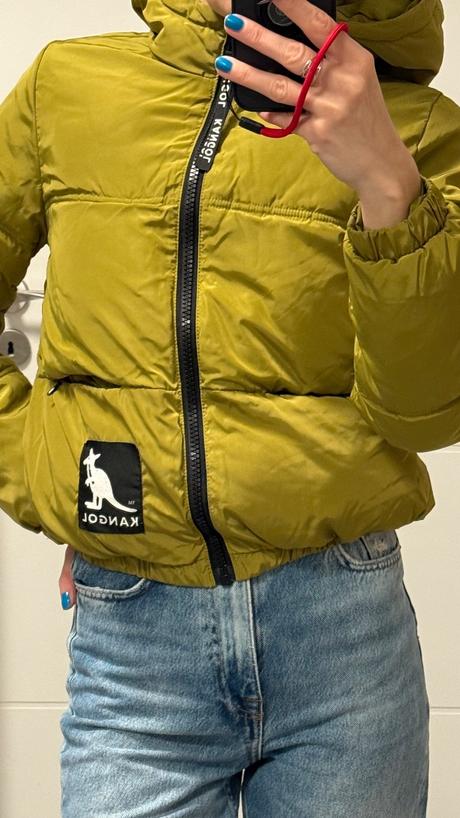 Zimná bunda kangol xs, h&m,xs