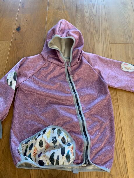 Vimba zateplená softshellová jarná bunda 122/128, 128