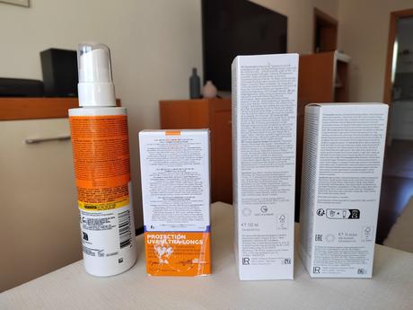 Na opaľovanie - aloe vera, la roche posay,