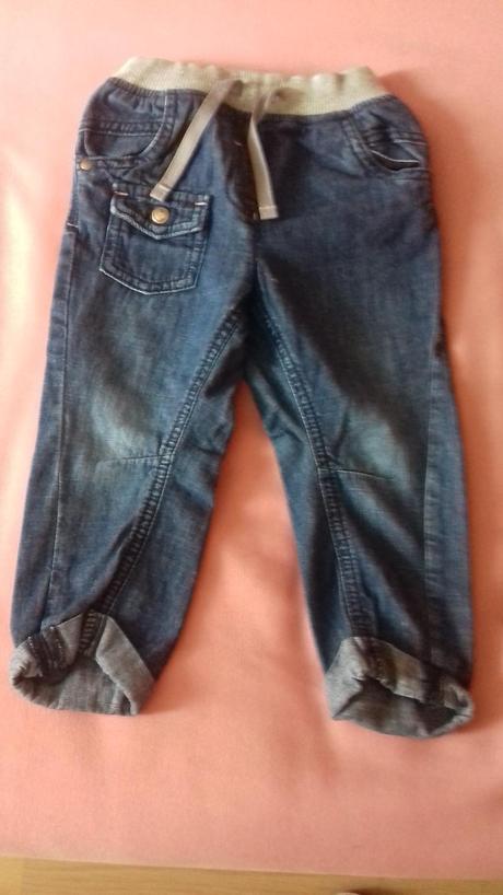 Rifle zn. next  č.92 + tričko zn. lupilu č. 86-92, 92