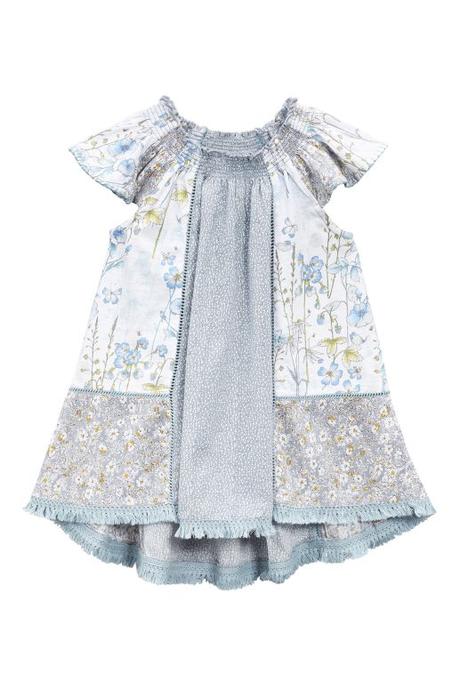 Šaty kvietkované bunny, next,92