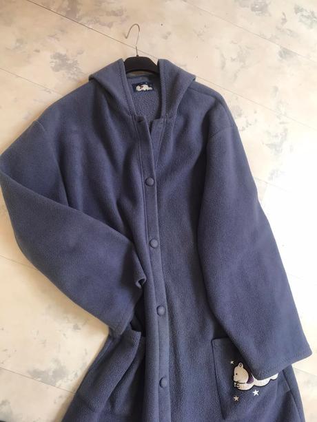 Maxi teplý flisový župan l/xl, xl