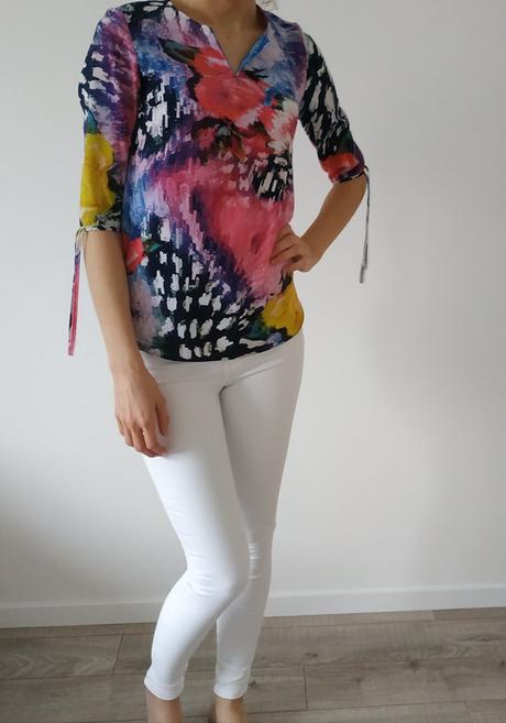 Pestrofarebna bluzka, velkost 36, 36