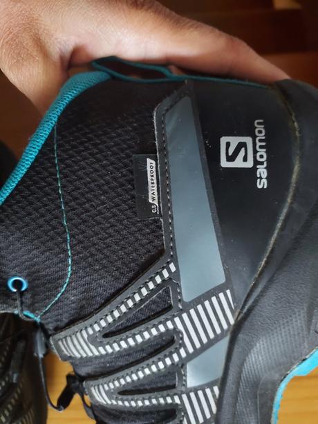 Detská trekingová obuv salomon xa pro, salomon,40