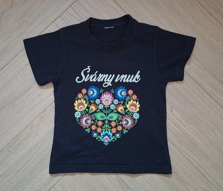 Chlapčenské tričko s ľudovým motívom, 110