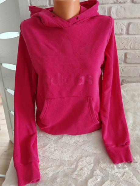 Mikina adidas ruzova s,m sadne, m