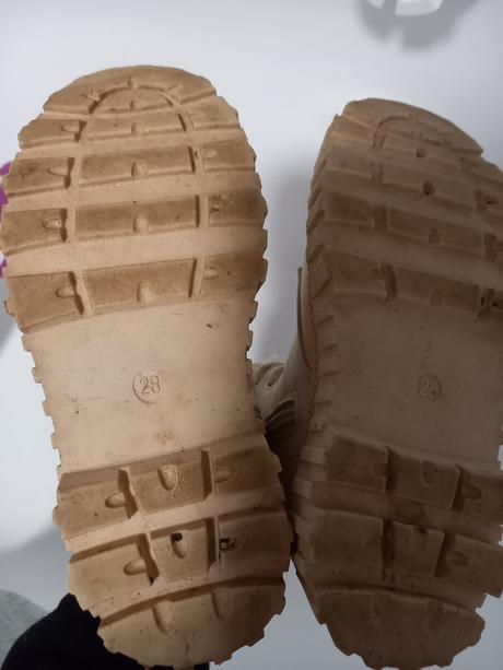 Dievčenské zimné topánky, 28