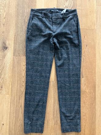 Damske karovane nohavice, zara,34