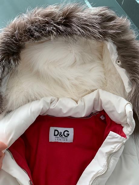 Dolce&gabbana zimná dievčenská bunda vel.2, 92