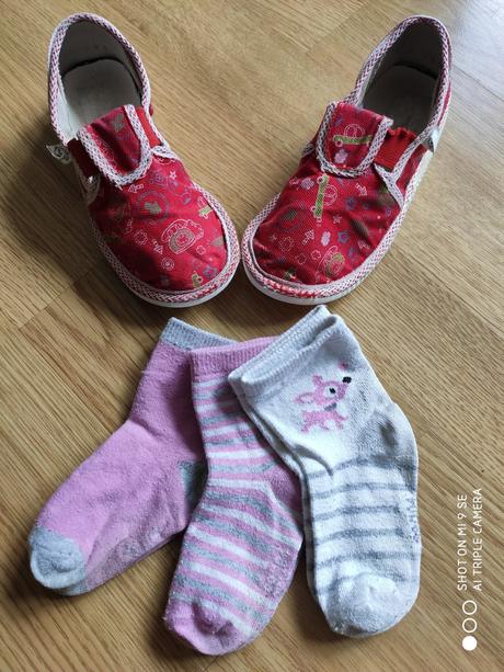 Papučky slovenské s ponožkami, mld,27