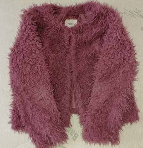 Dámska chlpatá bundička, m