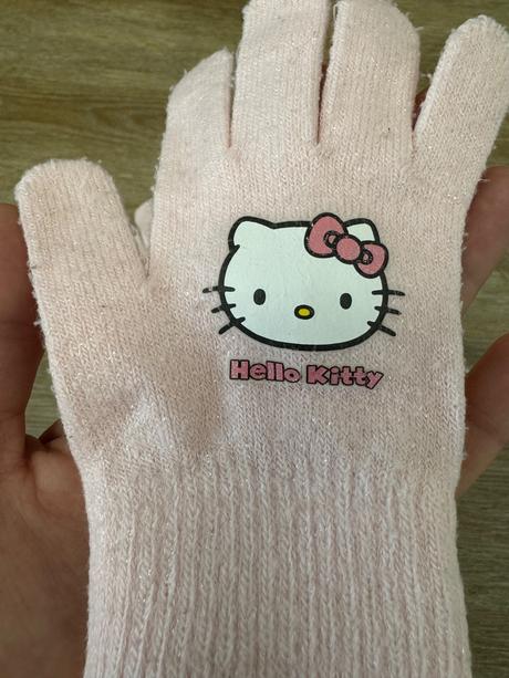 Trblietavé rukavice hello kitty, hello kitty,104