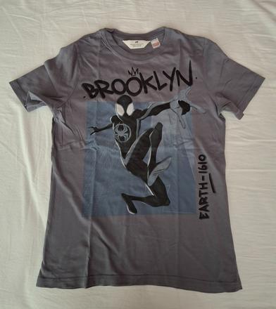 Chlapčenské tričko spiderman, h&m,152