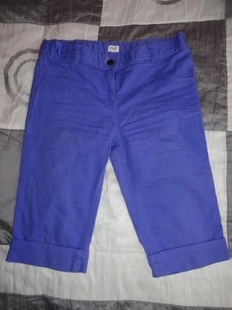 Fialové krátke nohavice, f&f,s