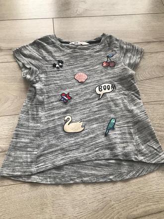 Trendy tričko, h&m,98