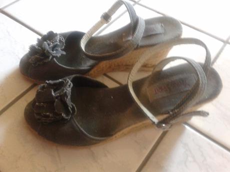 Rifľové sandalky, 40