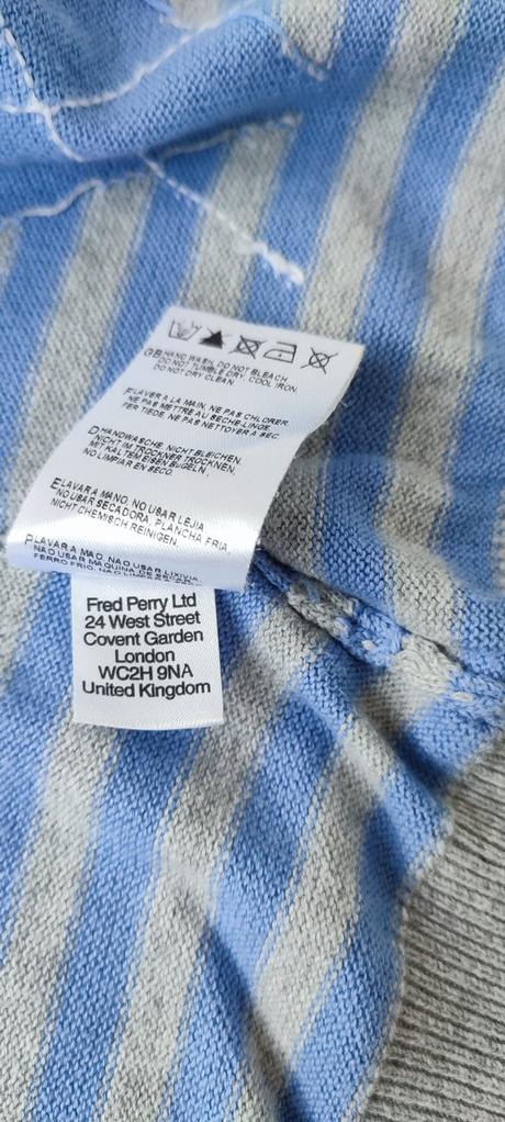 Svetrík fred perry, xs