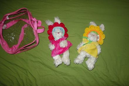 Novy plysovy zajacikova unipak designs, 